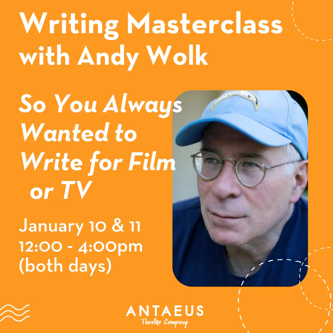 Masterclass 2026: Writing Masterclass with Andy Wolk