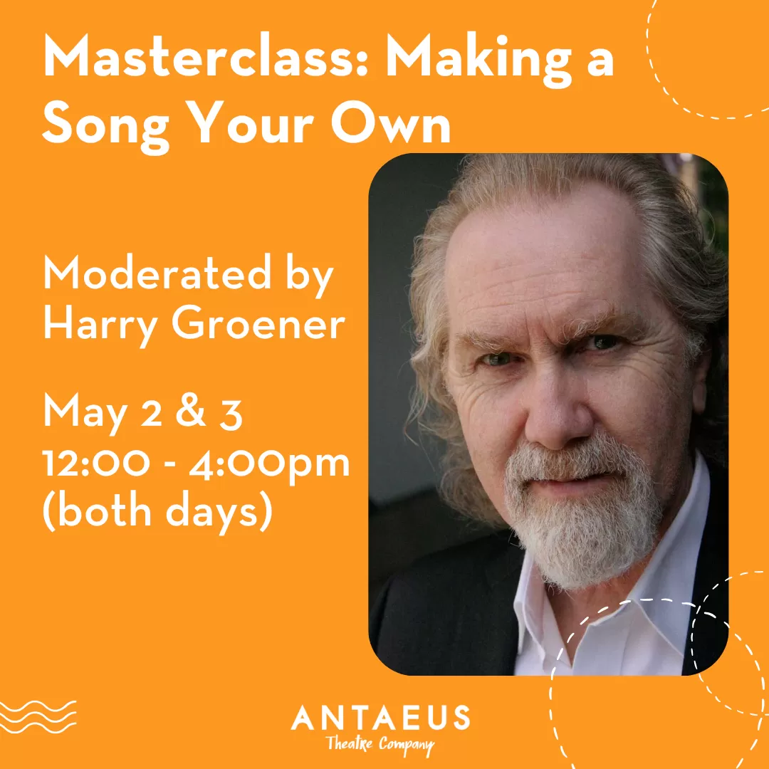 Masterclass 2026: Making a Song Your Own with Harry Groener
