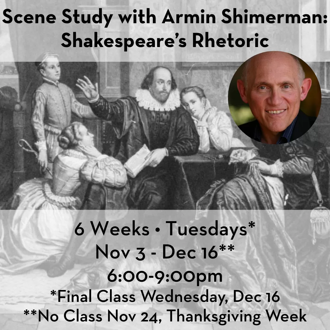 ACADEMY 2026: Scene Study: Shakespeare's Rhetoric