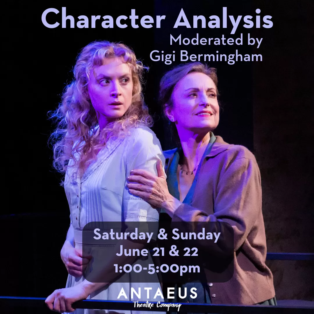 Masterclass: Character Analysis