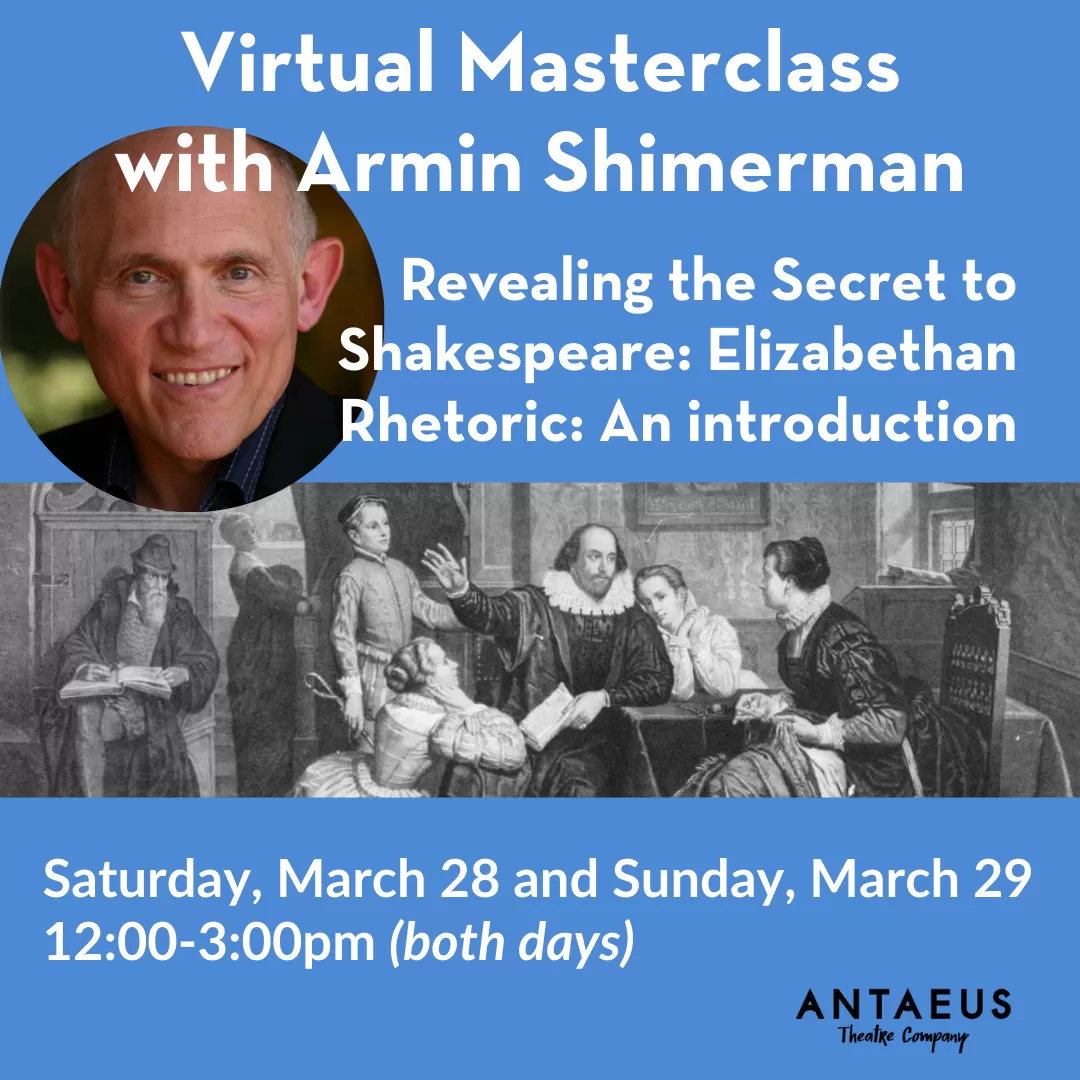 Virtual Masterclass 2026: Revealing the Secret to Shakespeare